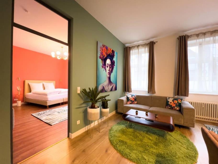 Exklusives Leipzig City Apartment Flowers מראה חיצוני תמונה