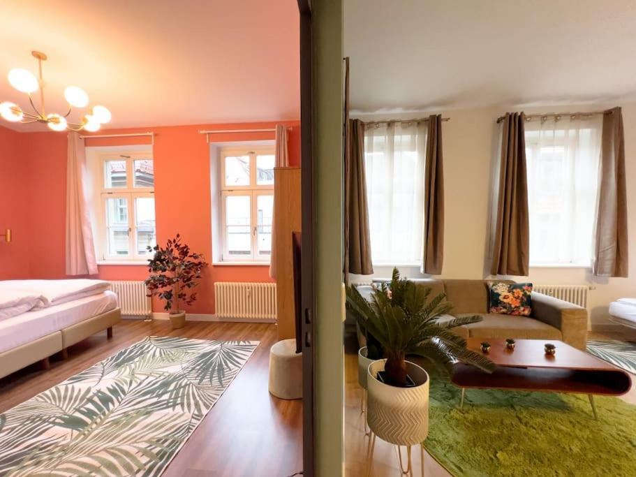 Exklusives Leipzig City Apartment Flowers מראה חיצוני תמונה